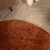 Rond Hoogpolig vloerkleed - Wish Terracotta - thumbnail 2