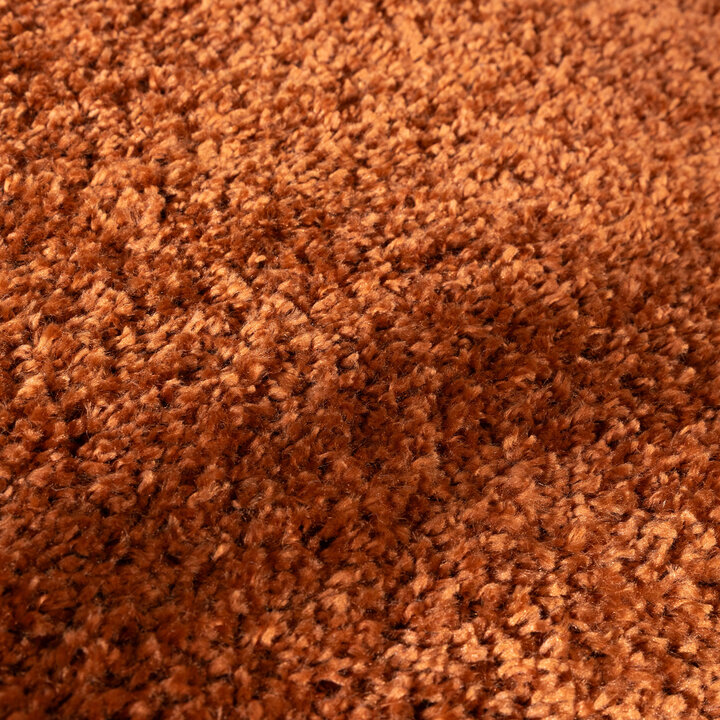 Rond Hoogpolig vloerkleed - Wish Terracotta - 3