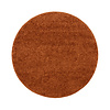 Rond Hoogpolig vloerkleed - Wish Terracotta - thumbnail 1
