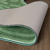 Wasbaar kindervloerkleed - Raf Croco Groen - thumbnail 6