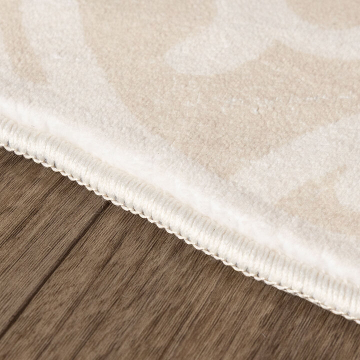 Wasbaar kindervloerkleed - Raf Tijger Creme  - 5