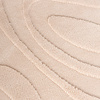 Rond Scandinavisch vloerkleed - Charm Shapes Beige - thumbnail 3