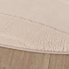 Rond Scandinavisch vloerkleed - Charm Shapes Beige - thumbnail 5