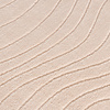 Rond Scandinavisch vloerkleed - Charm Waves Beige - thumbnail 3