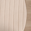 Rond Scandinavisch vloerkleed - Charm Arches Beige - thumbnail 4