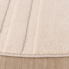 Rond Scandinavisch vloerkleed - Charm Curves Beige - thumbnail 5