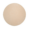 Rond Scandinavisch vloerkleed - Charm Curves Beige - thumbnail 1