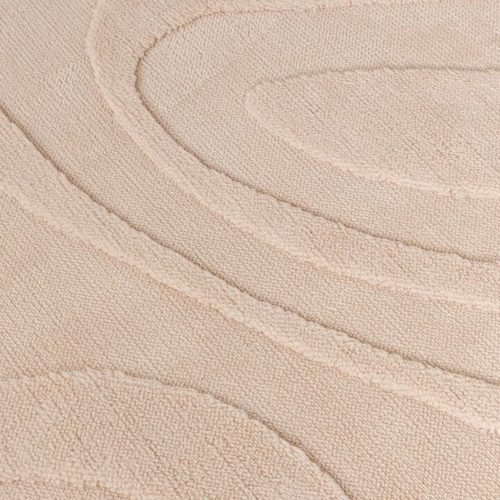 Scandinavisch vloerkleed - Charm Shapes Beige - 3