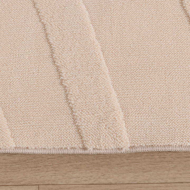 Scandinavisch vloerkleed - Charm Shapes Beige - 5
