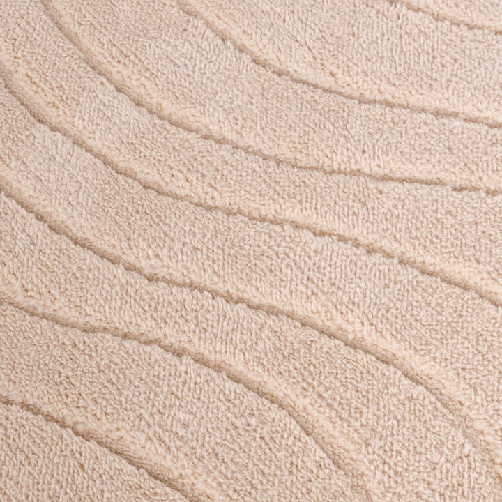 Scandinavisch vloerkleed - Charm Waves Beige - 3