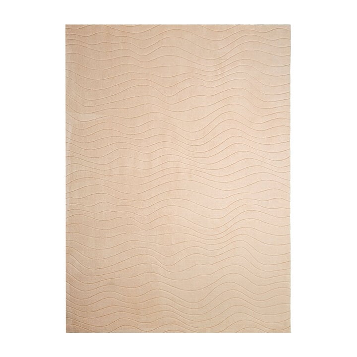 Scandinavisch vloerkleed - Charm Waves Beige - 1