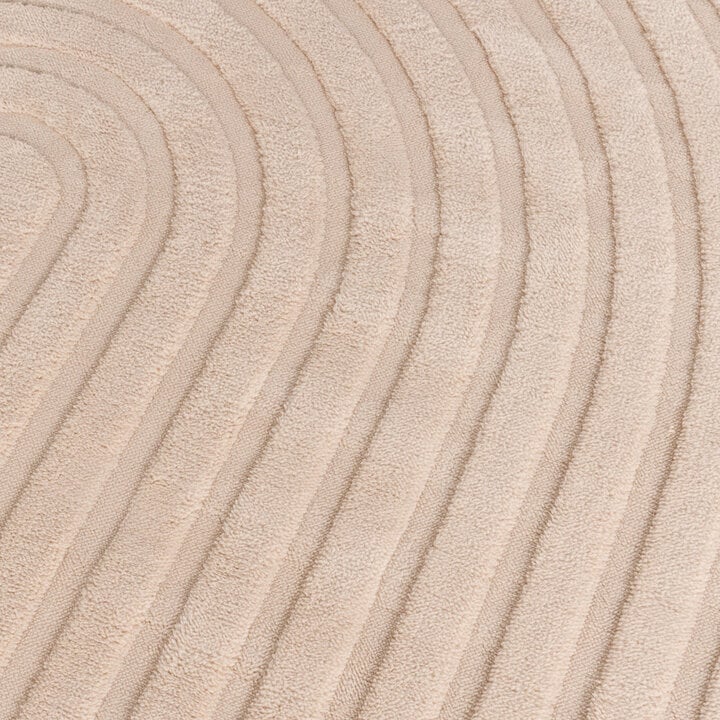 Scandinavisch vloerkleed - Charm Curves Beige - 3