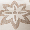 Rond buitenkleed - Isla Medaillon Wit/Beige - thumbnail 3