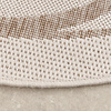 Rond buitenkleed - Isla Medaillon Wit/Beige - thumbnail 5