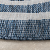 Rond buitenkleed - Isla Medaillon Blauw/Wit - thumbnail 5