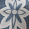 Buitenkleed - Isla Medaillon Blauw/Wit - thumbnail 3