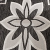 Buitenkleed - Isla Medaillon Zwart/Wit - thumbnail 3