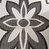 Buitenkleed - Isla Medaillon Wit/Zwart - thumbnail 3