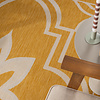 Buitenkleed - Isla Medaillon Geel/Wit - thumbnail 2