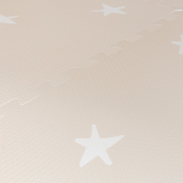 Foam puzzelmat - Alfie Stars Grijs/Beige - 3