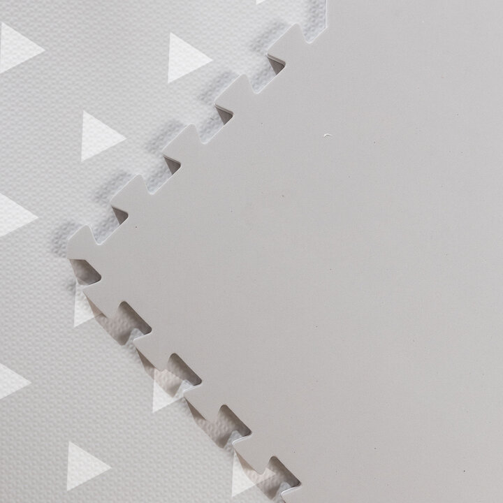 Foam puzzelmat - Alfie Geo Lichtgrijs - 6