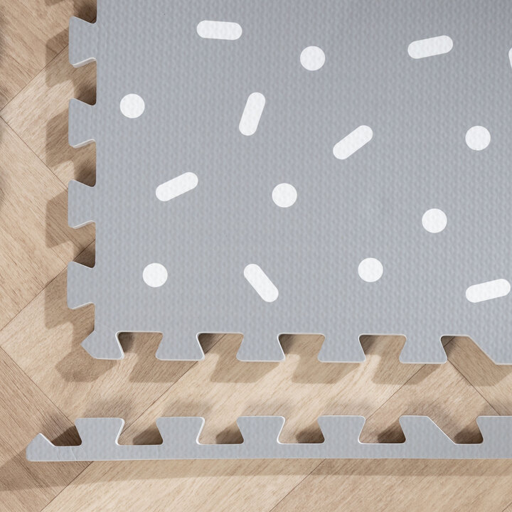 Foam Puzzelmat - Alfie Sprinkles Grijs - 5