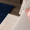 Wollen abstract vloerkleed - Jules Creme/Blauw - thumbnail 2