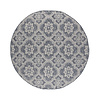 Rond buitenkleed - Rio Flower Blauw - thumbnail 1