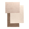 Wollen abstract vloerkleed - Jules Creme/Taupe - thumbnail 1