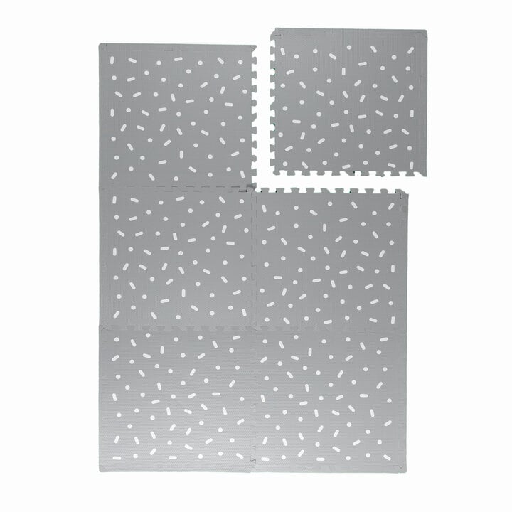 Foam Puzzelmat - Alfie Sprinkles Grijs - 1