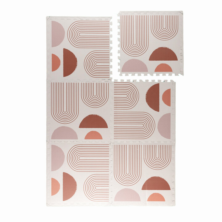Foam Puzzelmat - Alfie Arches Creme/Multicolor - 1