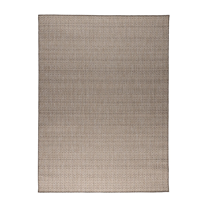 Jute buitenkleed - Nusa Lines Bruin  - 1
