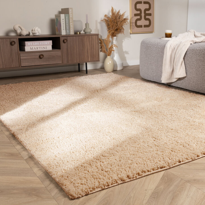 Effen vloerkleed -  Wish Beige