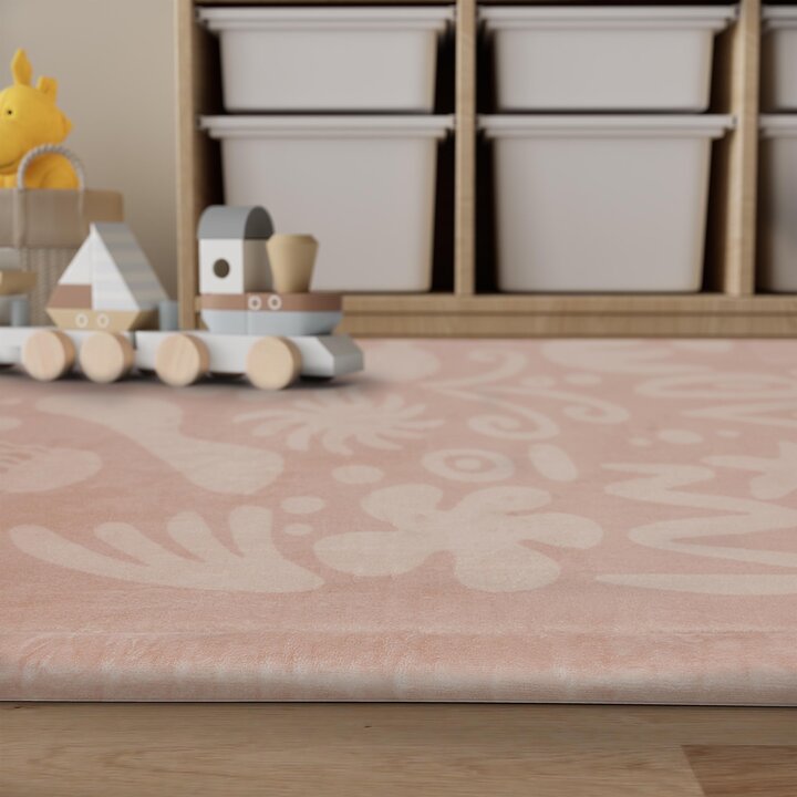 Wasbaar speelkleed - Flo Roze - 5