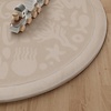 Rond wasbaar speelkleed - Flo Beige - thumbnail 2