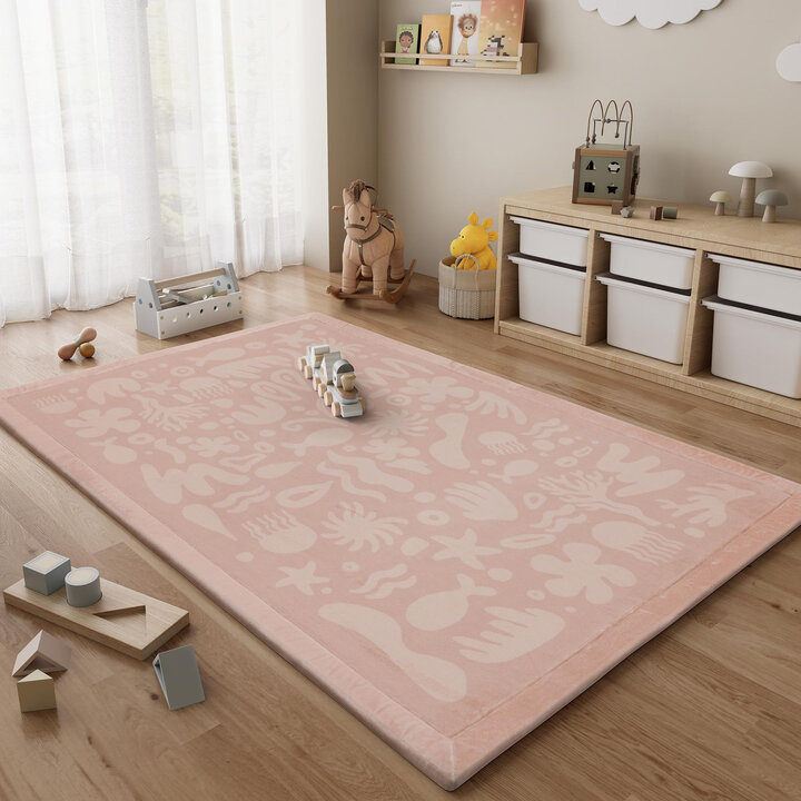 Wasbaar speelkleed - Flo Roze