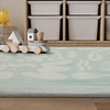 Rond wasbaar speelkleed - Flo Groen - thumbnail 5