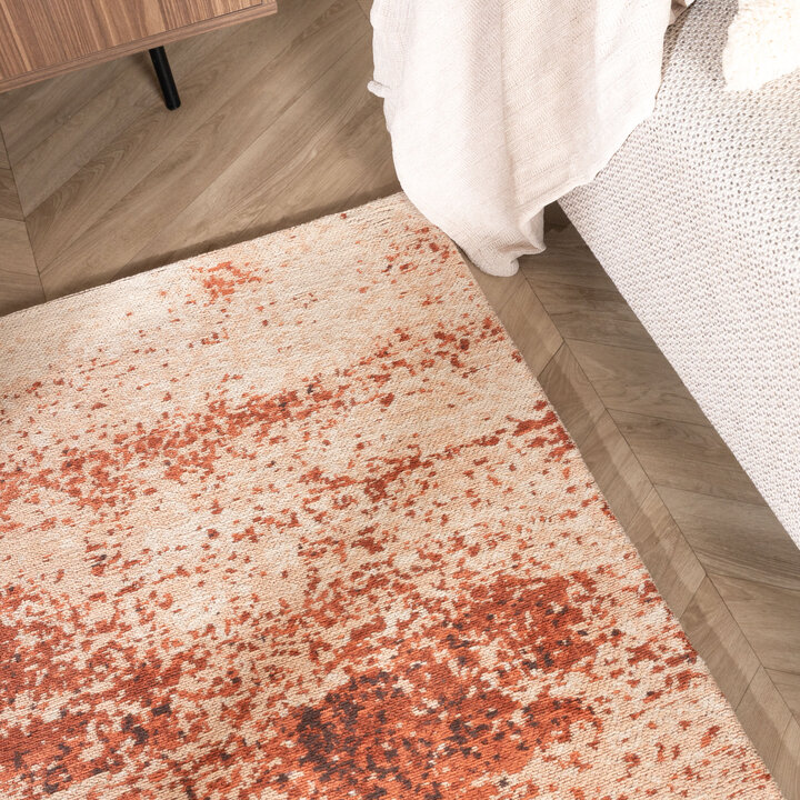 Abstract vloerkleed - Candice Terracotta - 2