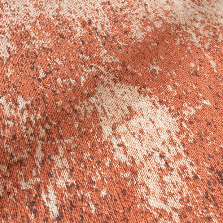 Rond abstract vloerkleed - Candice Terracotta - 3