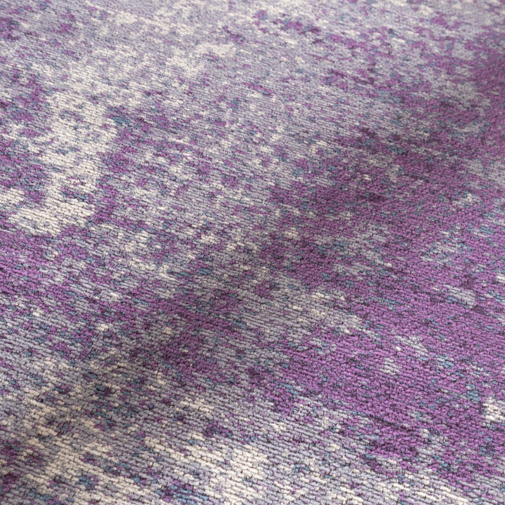 Rond abstract vloerkleed - Candice Paars - 3
