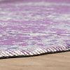 Rond abstract vloerkleed - Candice Paars - thumbnail 5