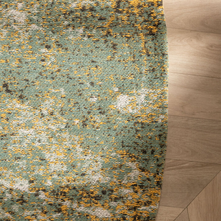 Rond abstract vloerkleed - Candice Groen - 4