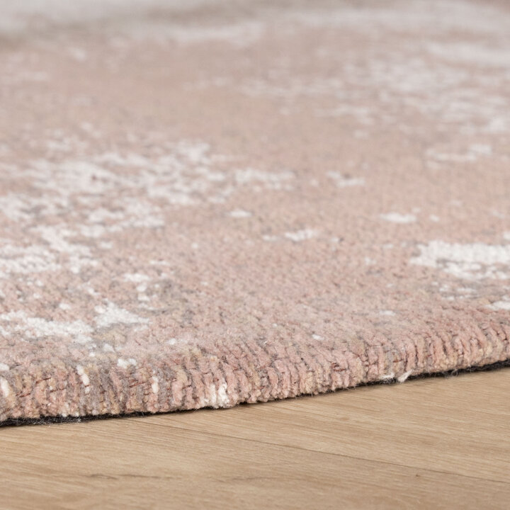Rond abstract vloerkleed - Candice Taupe - 5