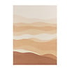 Abstract vloerkleed -  Guus Terracotta - thumbnail 1