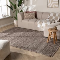 Wollen vloerkleed - Feline Bruin/Gemeleerd