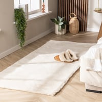 Zachte Hoogpolige loper - Comfy Supreme Creme