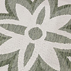 Rond buitenkleed - Isla Medaillon Wit/Groen  - thumbnail 2