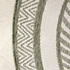 Rond jute buitenkleed - Nusa Medallion Groen/Creme  - thumbnail 3