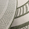 Rond jute buitenkleed - Nusa Medallion Groen/Creme  - thumbnail 5