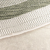 Rond jute buitenkleed - Nusa Orbit Groen/Creme  - thumbnail 4
